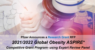 Pfizer apoia iniciativas independentes com Bolsas de Investigação na área da obesidade