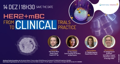 Marque na agenda: webinar &quot;HER 2 + mBC. From Clinical Trials to Clinical Practice&quot;